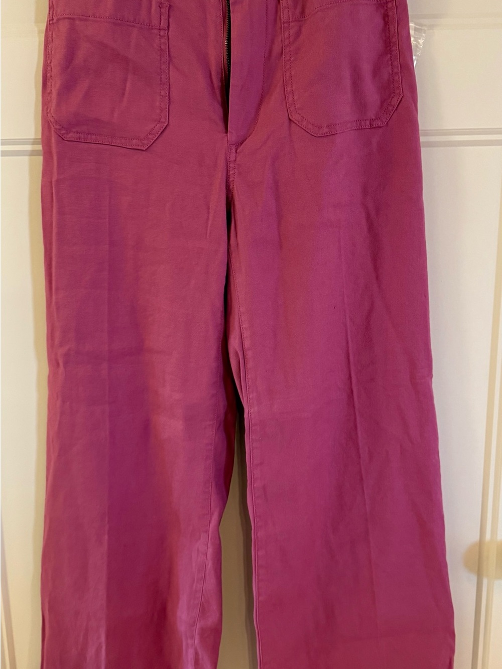 Anthropologie Maeve Colette
Women's Wide-Leg Cotton Pants in Magenta
Size 25
NWT